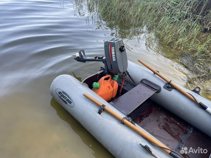 Лодка фрегат и мотор ямаха 2