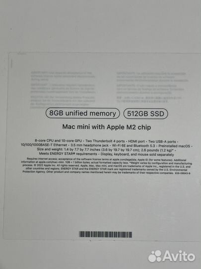 Apple Mac mini m2 512gb