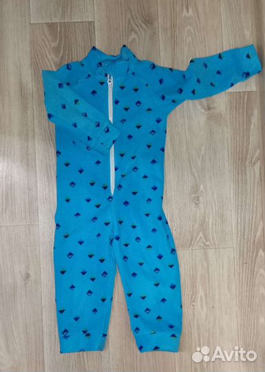 Флисовый комбинезон поддева