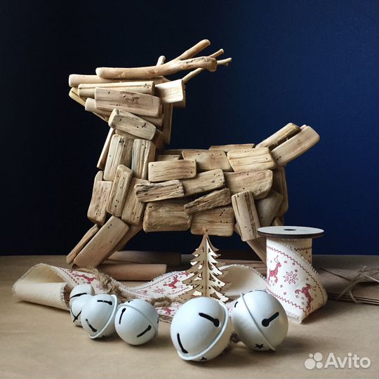 Фигурка оленя в скандинавском стиле zara home