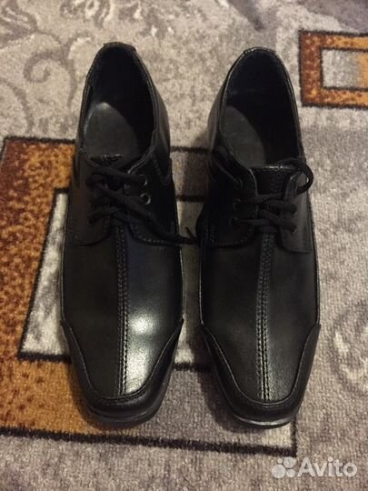 Туфли школьные 35р кожа