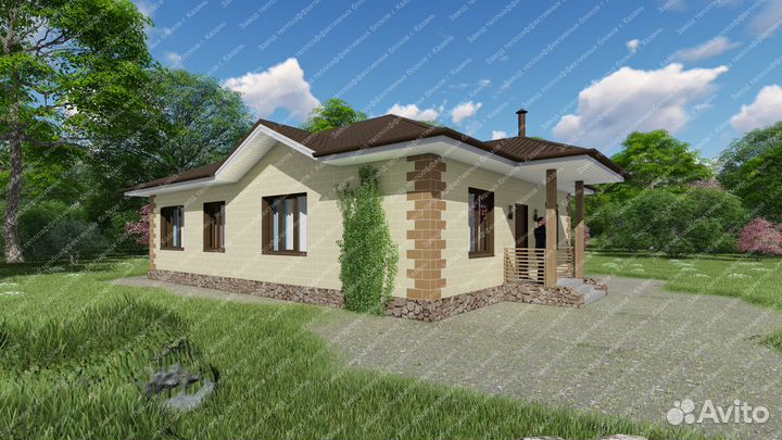Теплоблоки на дом 119 кв.м. кр-24