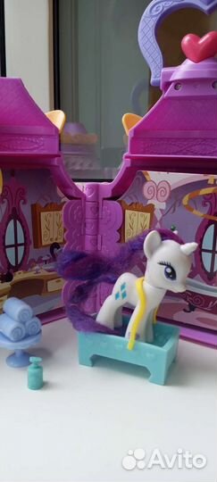 My little pony домик рарити