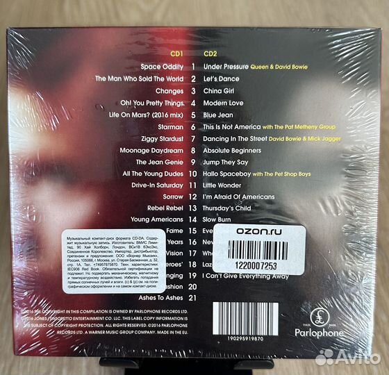 2 CD 2016г. David Bowie Legacy The Very Best of