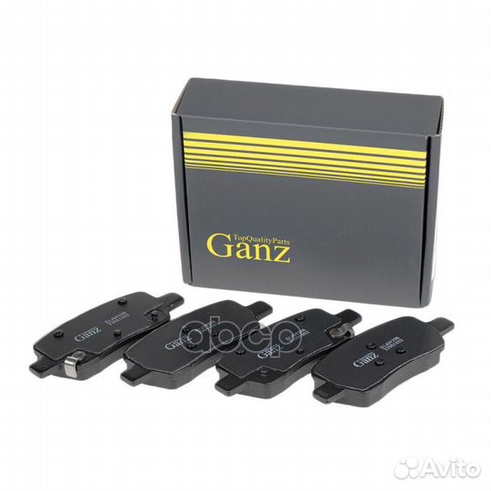 Колодки задние hyundai Santa Fe 20- ganz GIJ09