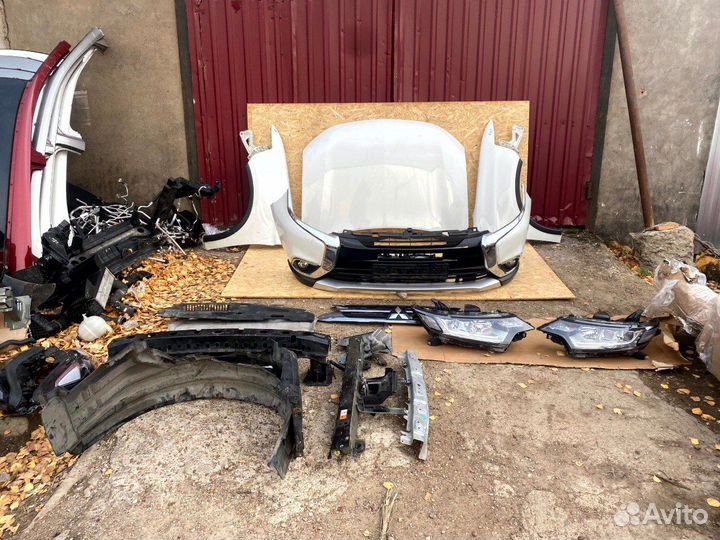 Mitsubishi outlander 3 ноускат передняя часть авто