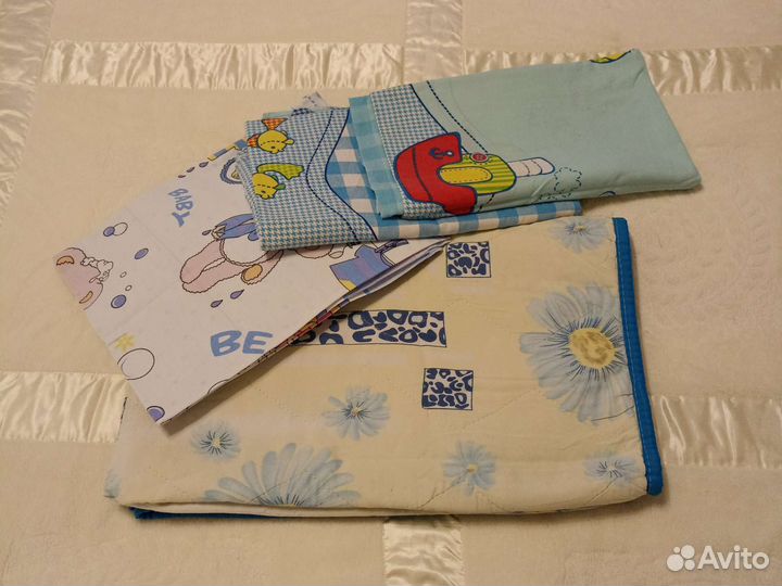 Одияло+ постельное бельё 1,простыни 2 и 3наволочки
