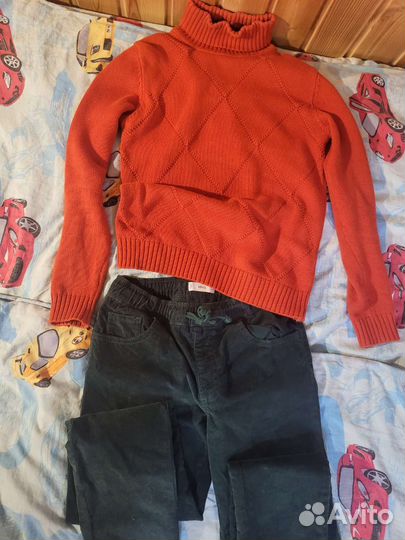 Водолазка+ брюки вельвет