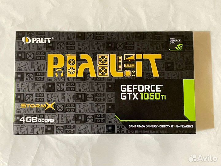 Видеокарта 1050ti