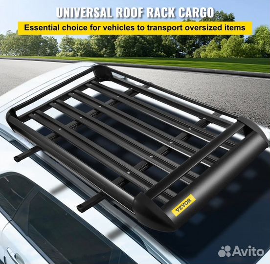 Универсальный багажник-корзина на рейлинги, Новый