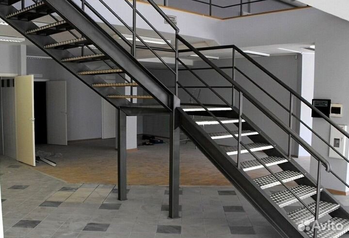 Металлические лесницы и перила дизайн 5877