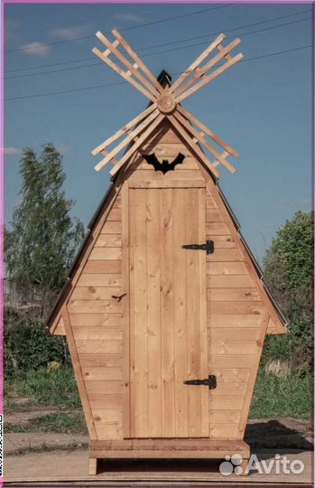 Уличный туалет домик с установкой YSU