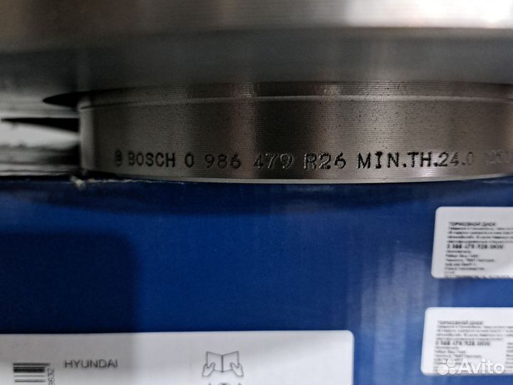 Тормозные диски elantra hd