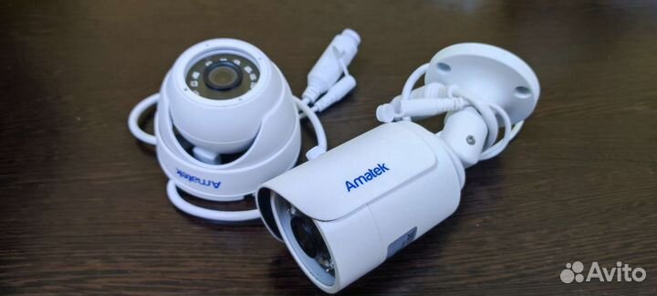 Комплект видеонаблюдения на 4 IP камеры