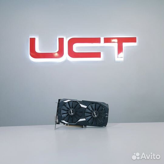 Видеокарта asus dual RX 580-O8G