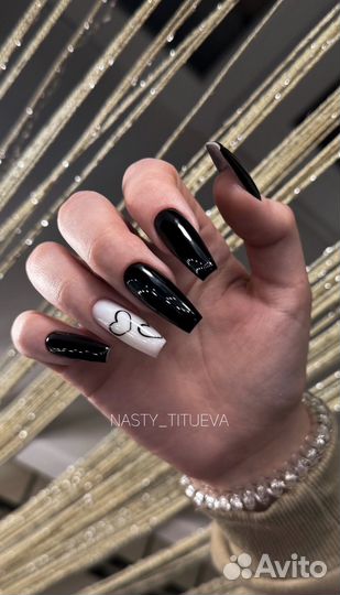 Маникюр гельлак, наращивание ногтей