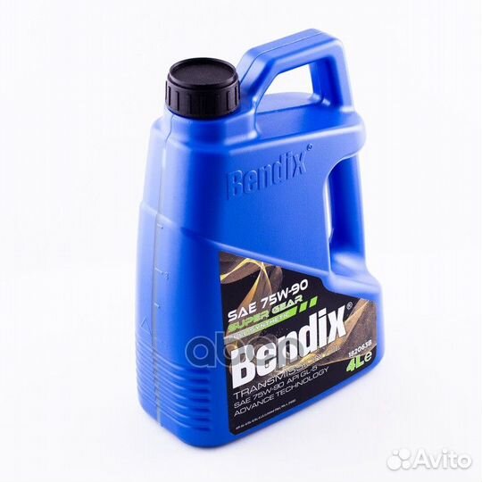 Масло трансмиссионное 4л. синтетика bendix super