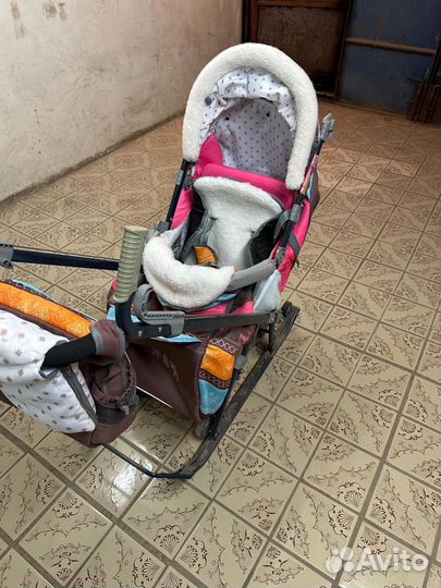 Санки коляска ника 7 3