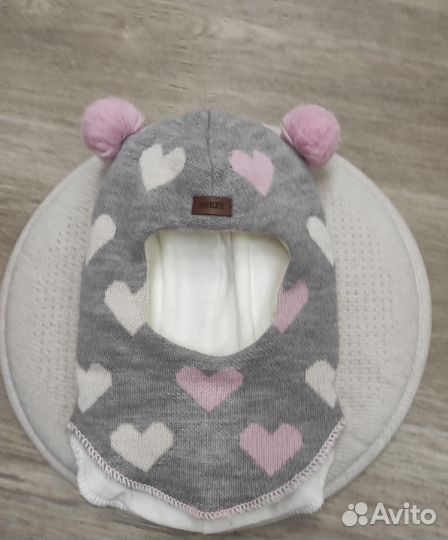 Шапка шлем зимняя