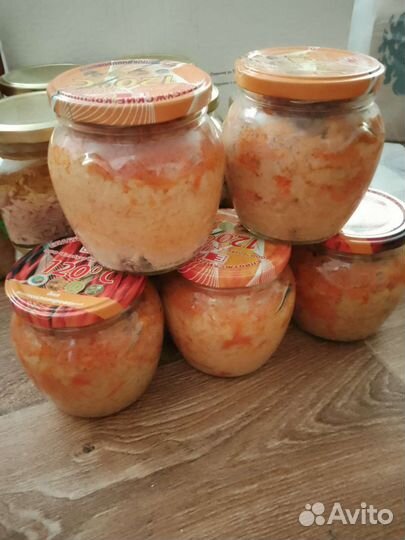 Каши, тушенка