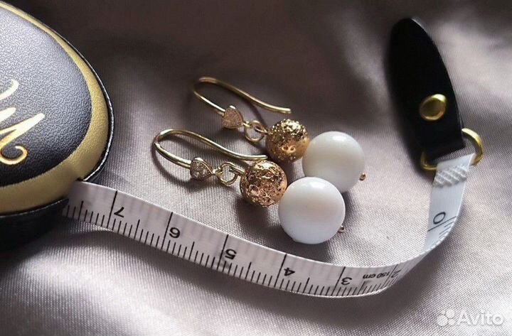 Серьги с натуральными камнями