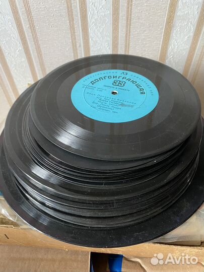 Виниловые пластинки СССР