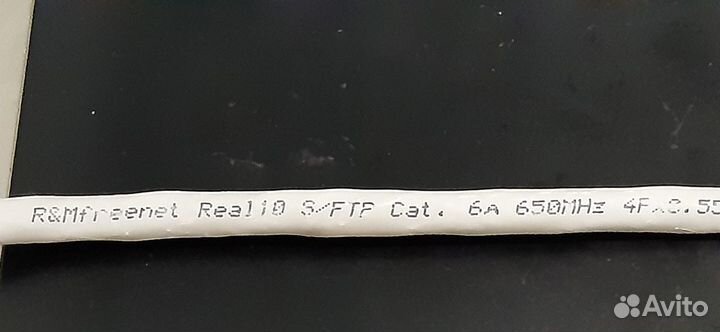 Витая пара Molex (США) 6 и R&M (Швейц.) 6A сат