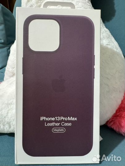 Чехол на iPhone 13 Pro Max кожаный