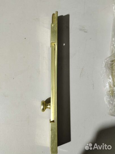 Шпингалет оконный латунь