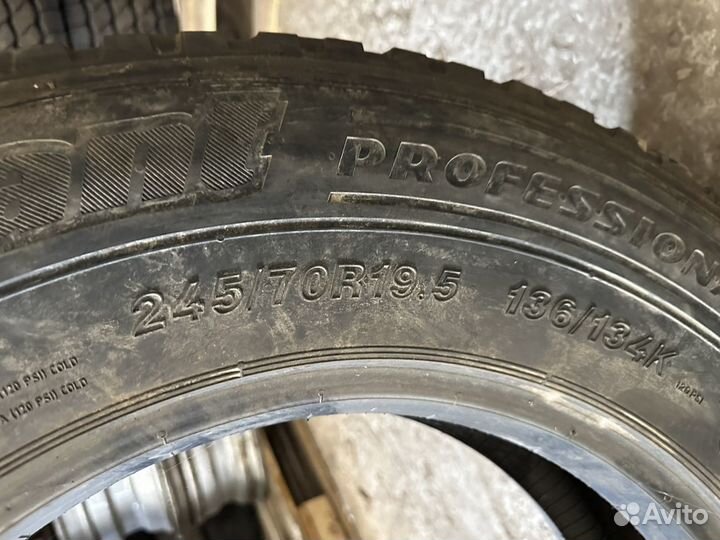 Шины б/у Газон Next 245/70 R19,5 Cordiant