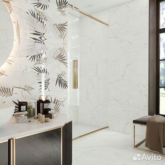 Керамогранит Керамин Спарк 1 серый декор 900х300х10,5 мм (5 шт.1,35 кв.м)