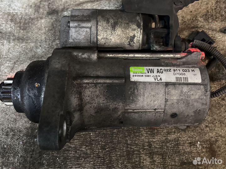 Стартер 1,9 VW jetta (BXE) механика