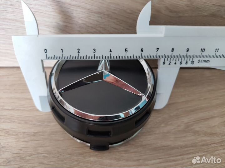 Колпачки заглушки на диски Мерседес 75мм