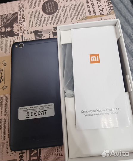 Xiaomi Redmi 4A, 2/16 ГБ