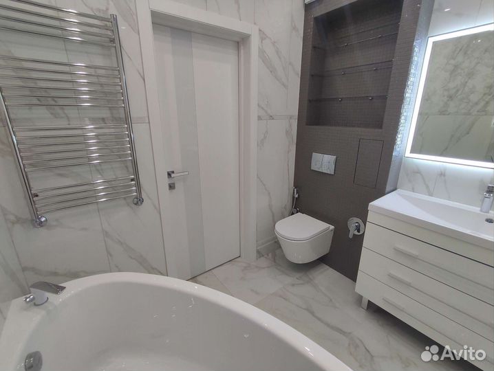 Ремонт Ванной под ключ. Укладка плитки. Качество