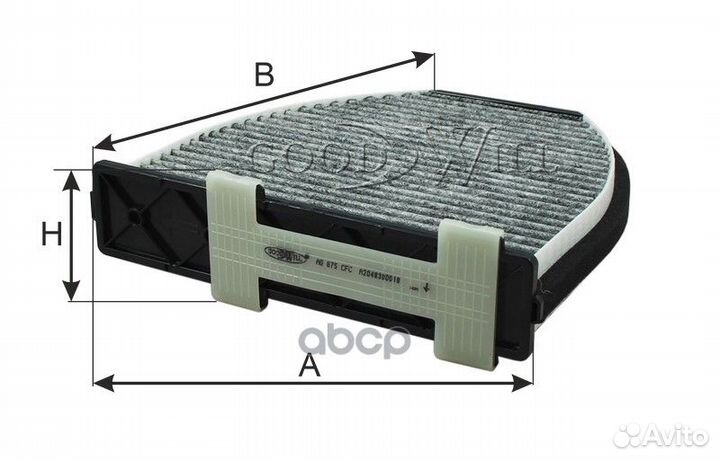 Фильтр салона AG675CFC Goodwill