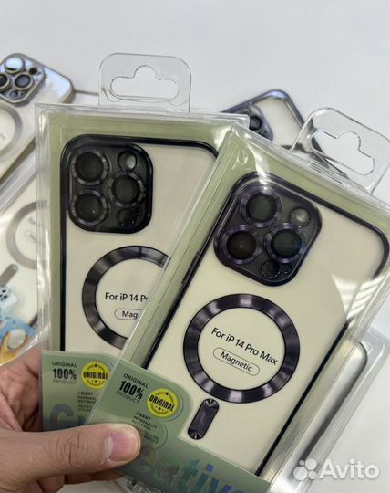 Чехол на iPhone 14 pro max прозрачный