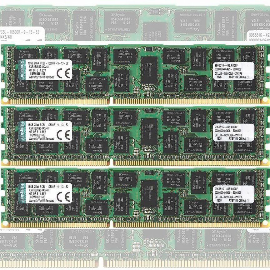 [KVR13LR9D4K3/48I] Оперативная Память Kingston 48gb Kvr13lr9d4k3/48i