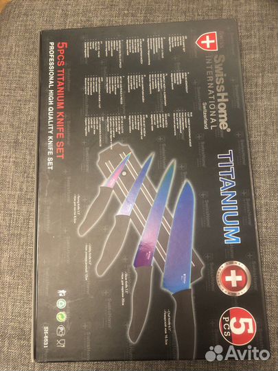 Набор кухонных ножей SwissHome