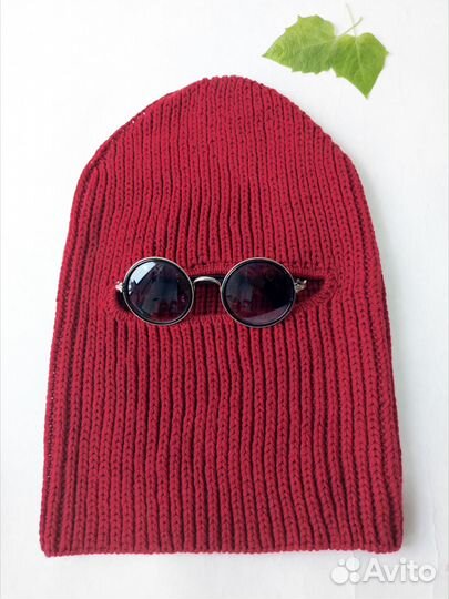 Балаклава шапка снуд вязаная руками