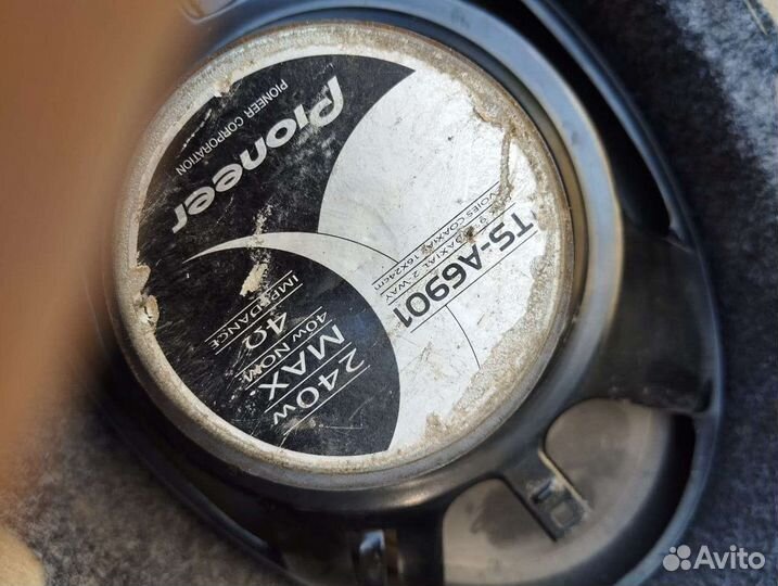 Колонки Pioneer + Задняя полка 2114