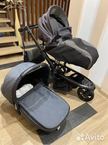 Трехколесная Коляска 2 в 1 jane TRider