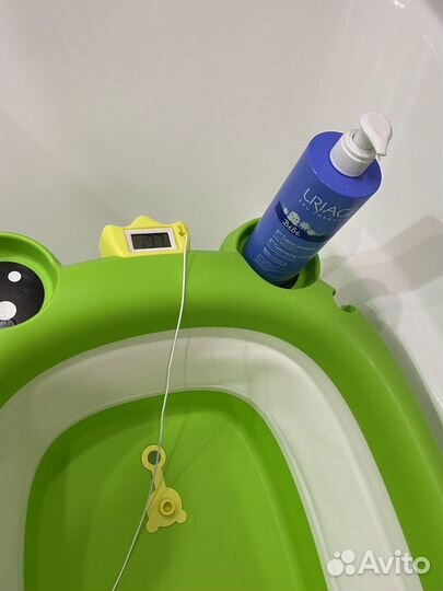 Ванночка для купания складная с термометром