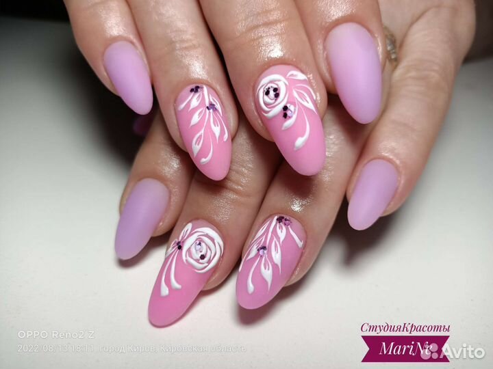Маникюр с покрытием гель-лак