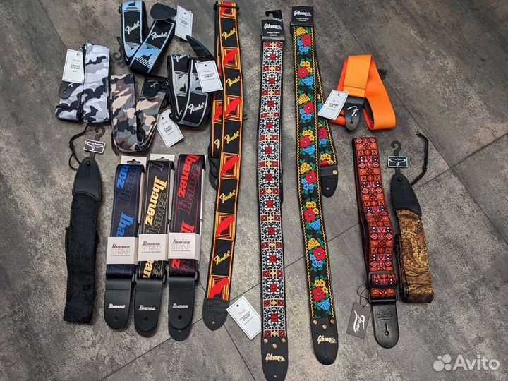 Оригинальные ремни для гитары