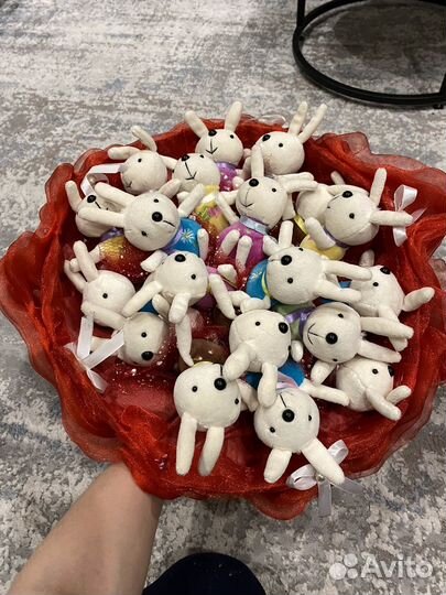 Букеты из мягких игрушек