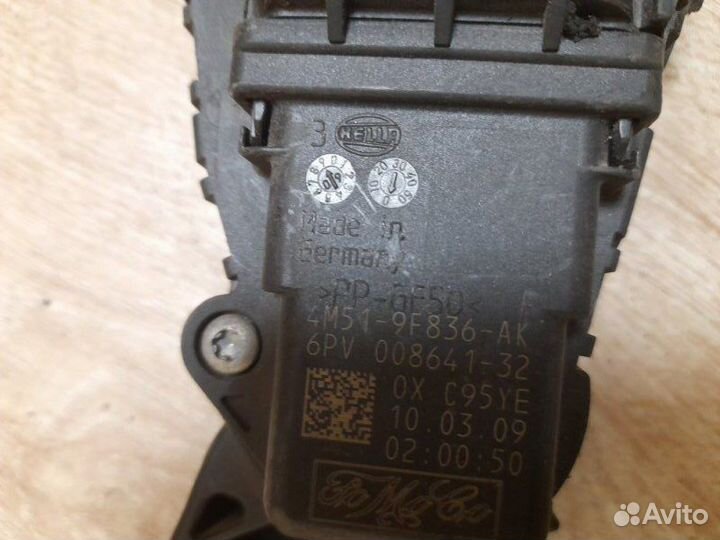 Педаль газа Ford Focus 2 2004-2011