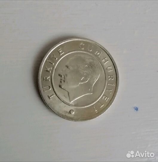 Монета 25 куруш