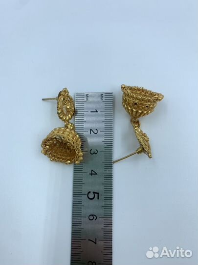 Серьги индийские джумки