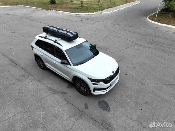 Автобокс на крышу лыжный (тканевый) 